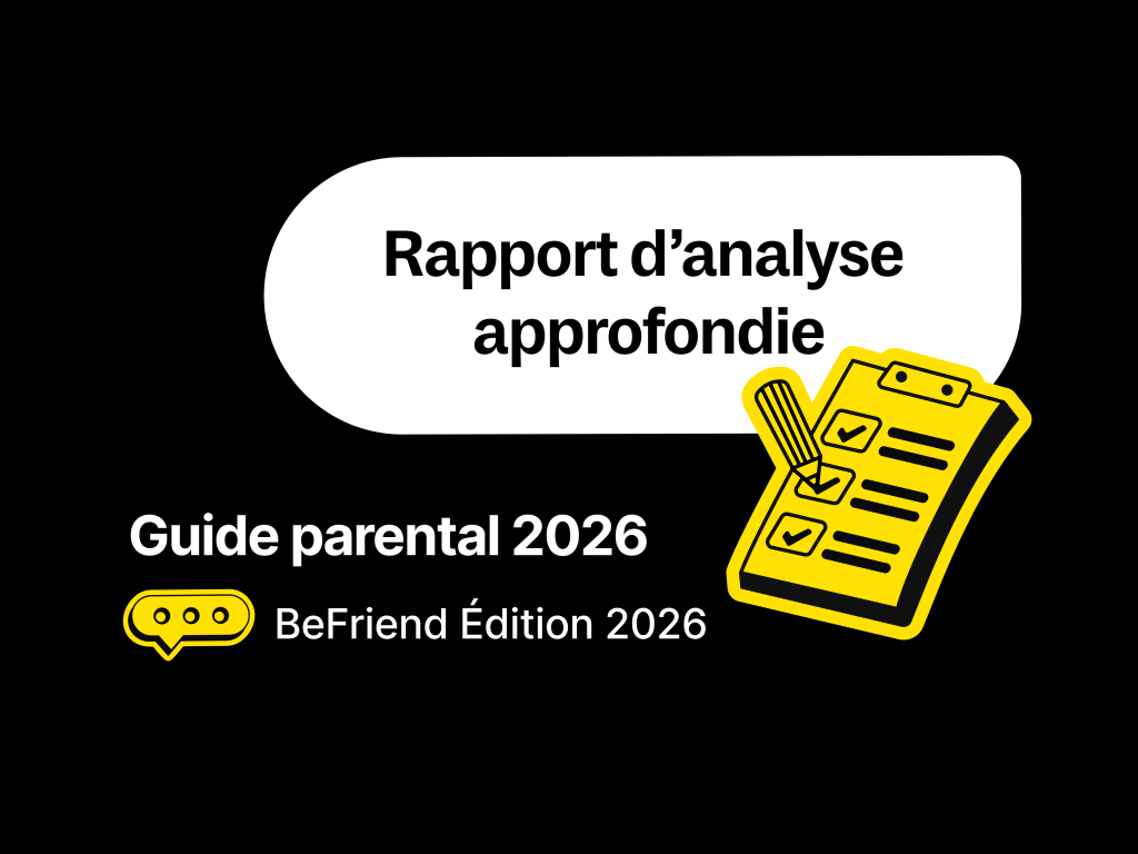 Image de couverture d’un rapport de recherche sur les réseaux sociaux, la santé mentale des adolescents et l’accompagnement parental en 2026