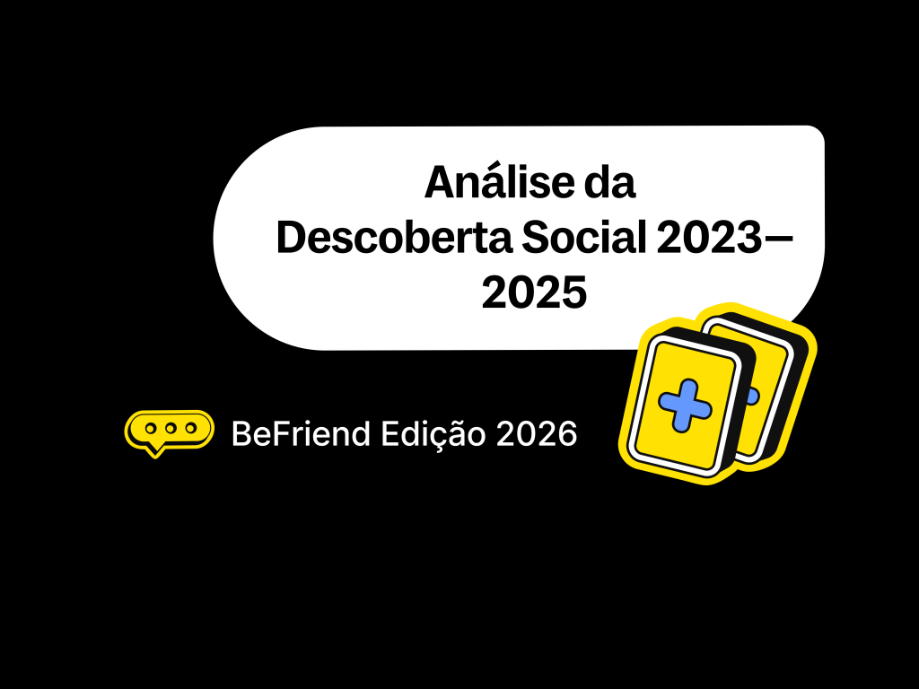 Ilustração da transição das apps de namoro tradicionais para plataformas de descoberta social focadas na Geração Z em 2025.